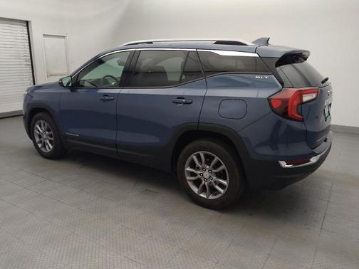 Blue 2024 GMC Terrain SLT
