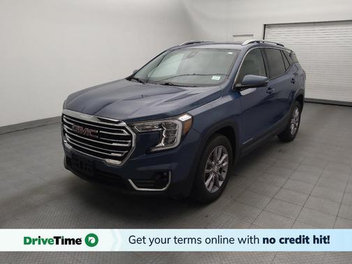 Blue 2024 GMC Terrain SLT