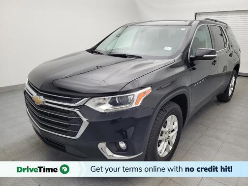 Mosaic Black Metallic 2019 Chevrolet Traverse LT Cloth