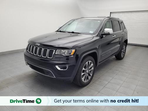 Diamond Black Crystal Pearlcoat 2018 Jeep Grand Cherokee Limited