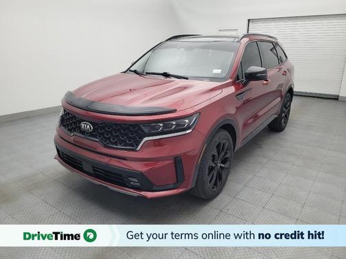 Passion Red Tintcoat 2021 Kia Sorento SX