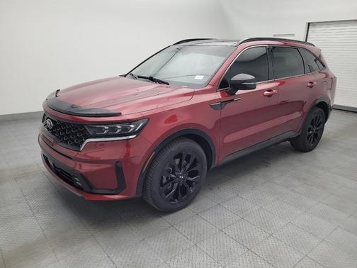 Passion Red Tintcoat 2021 Kia Sorento SX