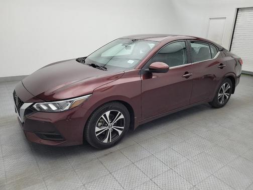 Rosewood Metallic 2021 Nissan Sentra SV