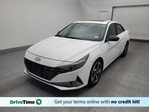 Ceramic White 2023 Hyundai ELANTRA HEV Limited