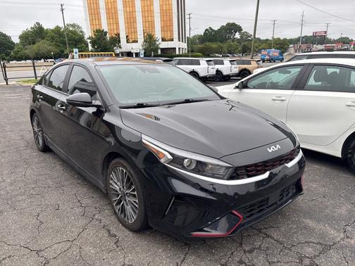 Aurora Black 2023 Kia Forte GT-Line