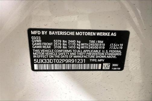 2023 BMW X4 xDrive30i