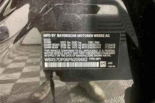 Dark Graphite Metallic 2023 BMW X3 xDrive30i
