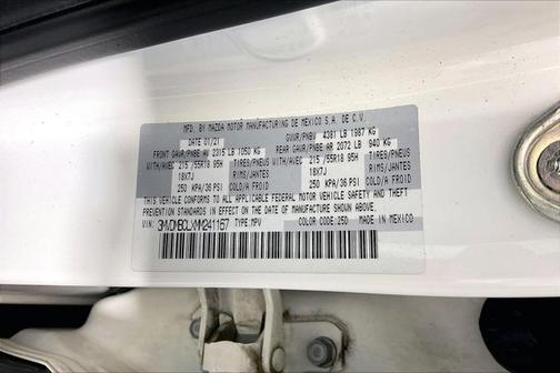 Snowflake White Pearl Mica 2021 Mazda CX-30 Preferred