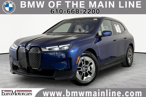 Phytonic Blue Metallic 2023 BMW iX xDrive50