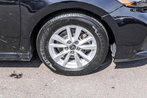 Midnight Black Metallic 2025 Toyota Camry LE