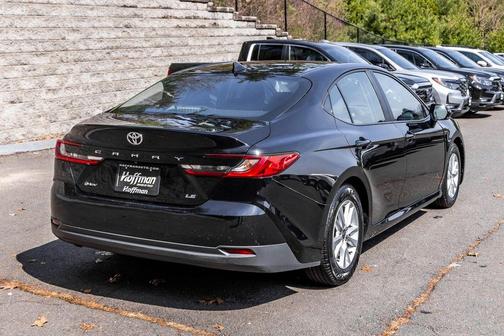 Midnight Black Metallic 2025 Toyota Camry LE