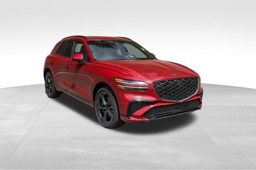 Red 2026 Genesis GV70 3.5T Sport Prestige