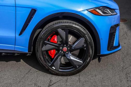 Ultra Blue 2022 Jaguar F-PACE SVR