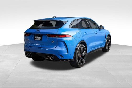 Ultra Blue 2022 Jaguar F-PACE SVR