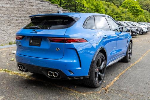 Ultra Blue 2022 Jaguar F-PACE SVR