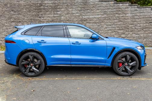 Ultra Blue 2022 Jaguar F-PACE SVR