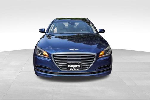 Ibiza Blue 2015 Hyundai Genesis 3.8