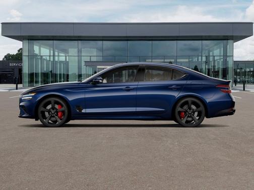 Capri Blue 2026 Genesis G70 3.3T Sport Prestige