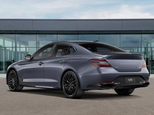 Blue 2026 Genesis G70 3.3T Prestige Graphite