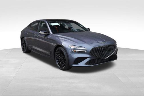 Blue 2026 Genesis G70 3.3T Prestige Graphite