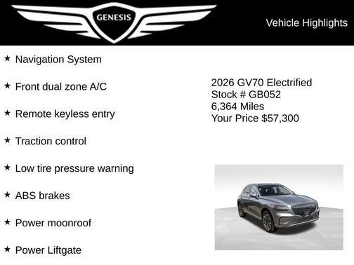 Savile Silver 2026 Genesis Electrified GV70 19