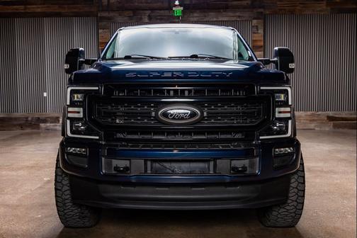 Blue Jeans Metallic 2020 Ford F-250 Lariat