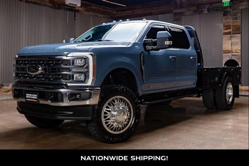 Azure Gray Metallic 2023 Ford F-350 Lariat