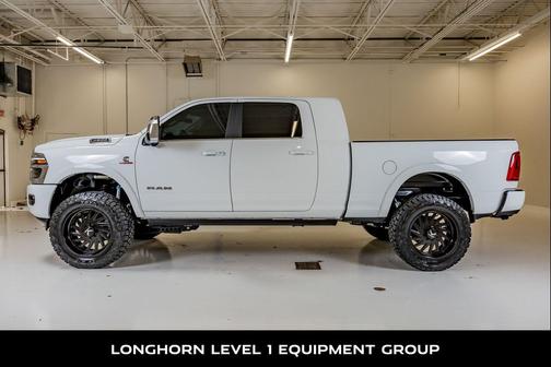 Bright White Clearcoat 2025 RAM 2500 Longhorn