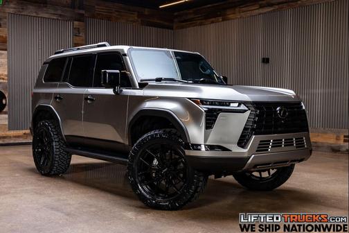 Atomic Silver 2025 Lexus GX 550 Overtrail+