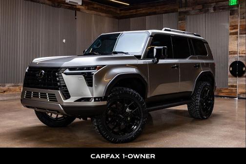 Atomic Silver 2025 Lexus GX 550 Overtrail+