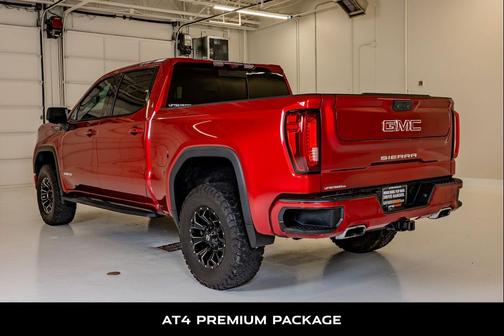 Volcanic Red Tintcoat 2024 GMC Sierra 1500 AT4