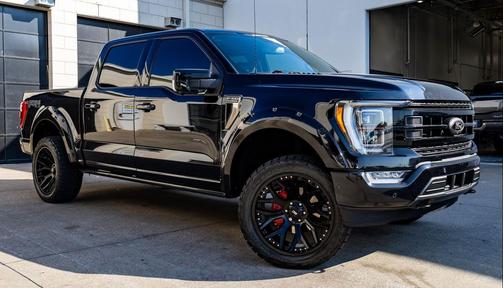 Agate Black 2022 Ford F-150 Platinum