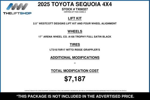 2025 Toyota Sequoia TRD Pro