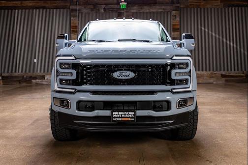 Glacier Gray Metallic Tri-Coat 2026 Ford F-450 Platinum