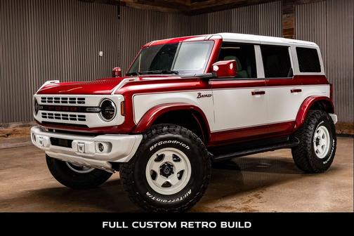 Ruby Red Metallic Tinted Clearcoat 2025 Ford Bronco Heritage Edition