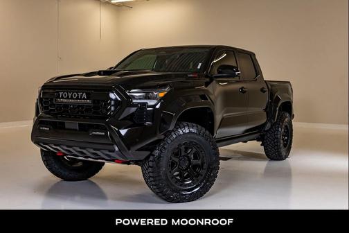 Black 2025 Toyota Tacoma Hybrid TRD Pro