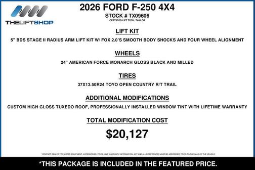 Carbonized Gray Metallic 2026 Ford F-250 Platinum