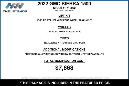 Titanium Rush Metallic 2022 GMC Sierra 1500 AT4