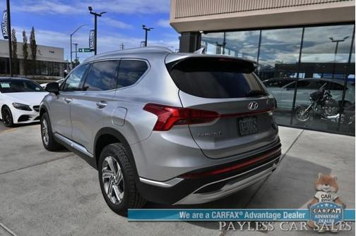 Gray 2022 Hyundai SANTA FE SEL