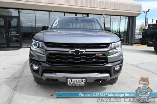 Satin Steel Metallic 2022 Chevrolet Colorado Z71