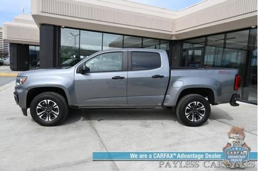 Satin Steel Metallic 2022 Chevrolet Colorado Z71