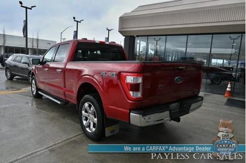 2021 Ford F-150 LARIAT/4X4/SUPER CREW/CHROME APPEARANCE PKG/AUTO S