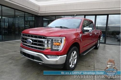 2021 Ford F-150 LARIAT/4X4/SUPER CREW/CHROME APPEARANCE PKG/AUTO S