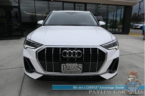 2020 Audi Q3 S LINE PLUS/AWD/AUTO START/POWER&HEATED SEATS/PANO