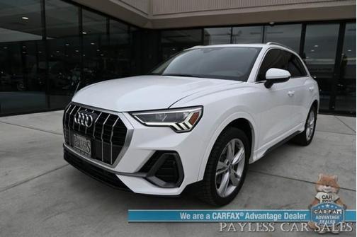 2020 Audi Q3 S LINE PLUS/AWD/AUTO START/POWER&HEATED SEATS/PANO