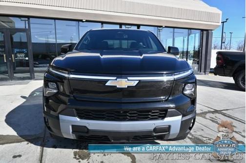 Black 2025 Chevrolet Silverado EV LT