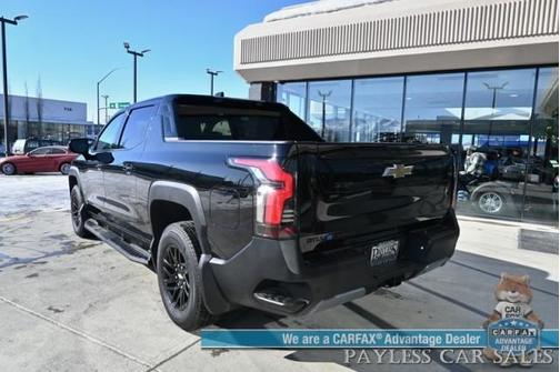 Black 2025 Chevrolet Silverado EV LT