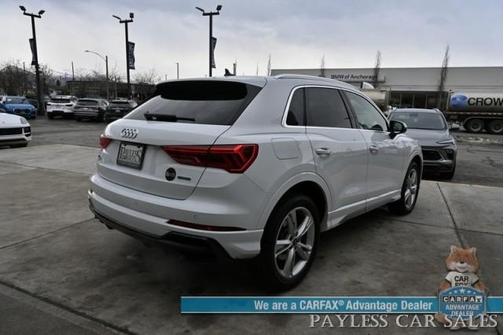 Glacier White Metallic 2022 Audi Q3 45 S line Premium Plus