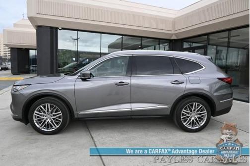 Liquid Carbon Metallic 2023 Acura MDX Advance