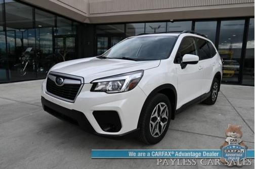 Crystal White Pearl 2019 Subaru Forester Premium